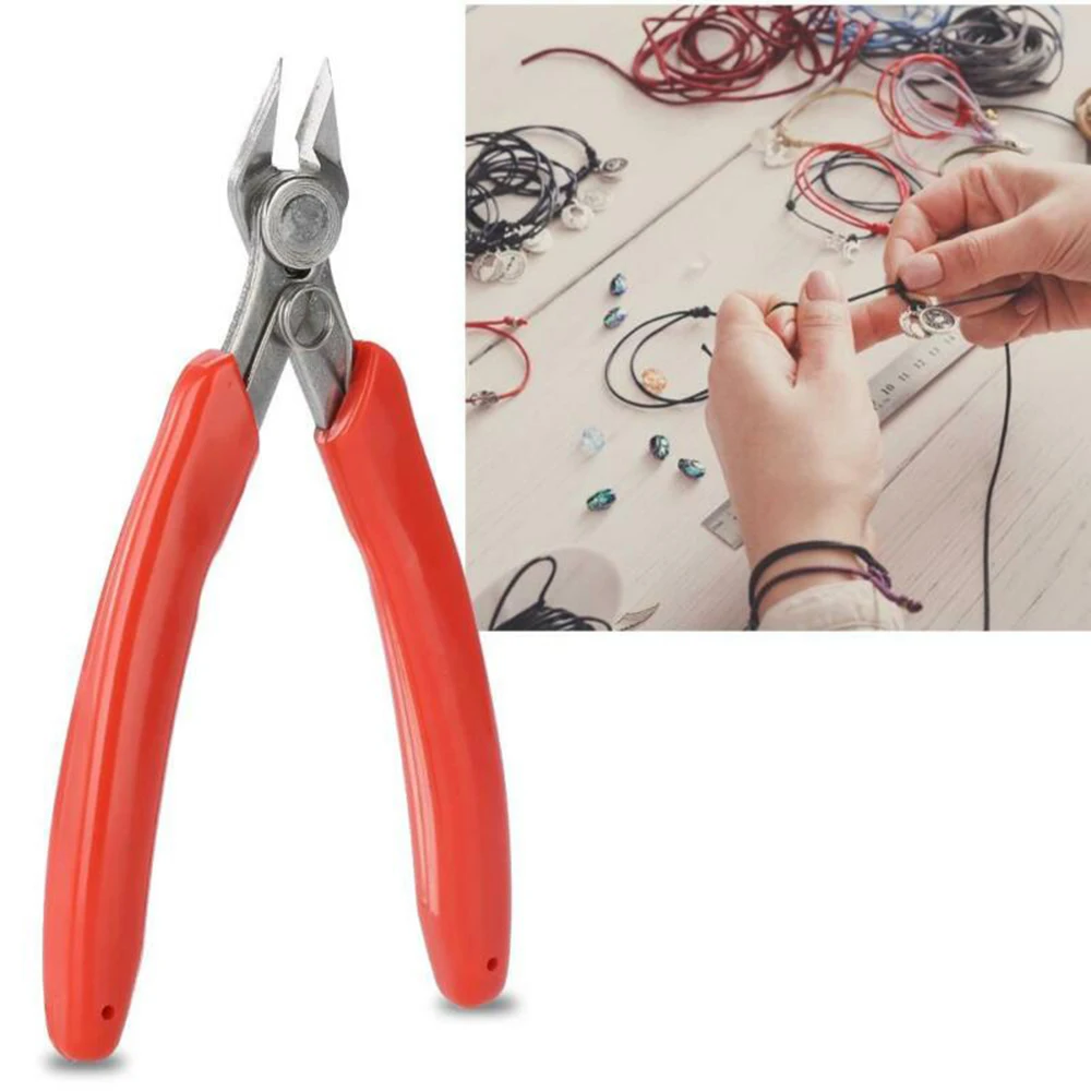 

Multifunctional Side Cutters Cutting Diagonal Pliers ABS Handle Wire Cutter Jewelry Making Multi-tool Stripper Knife Hand tools