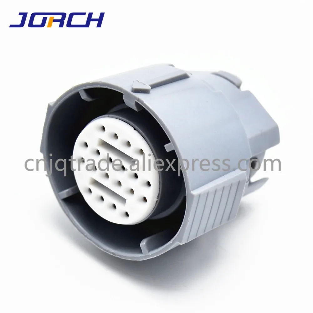 

Free shipping 2sets 14pin auto electrical wiring plug automotive cable harness waterproof connector 13603422