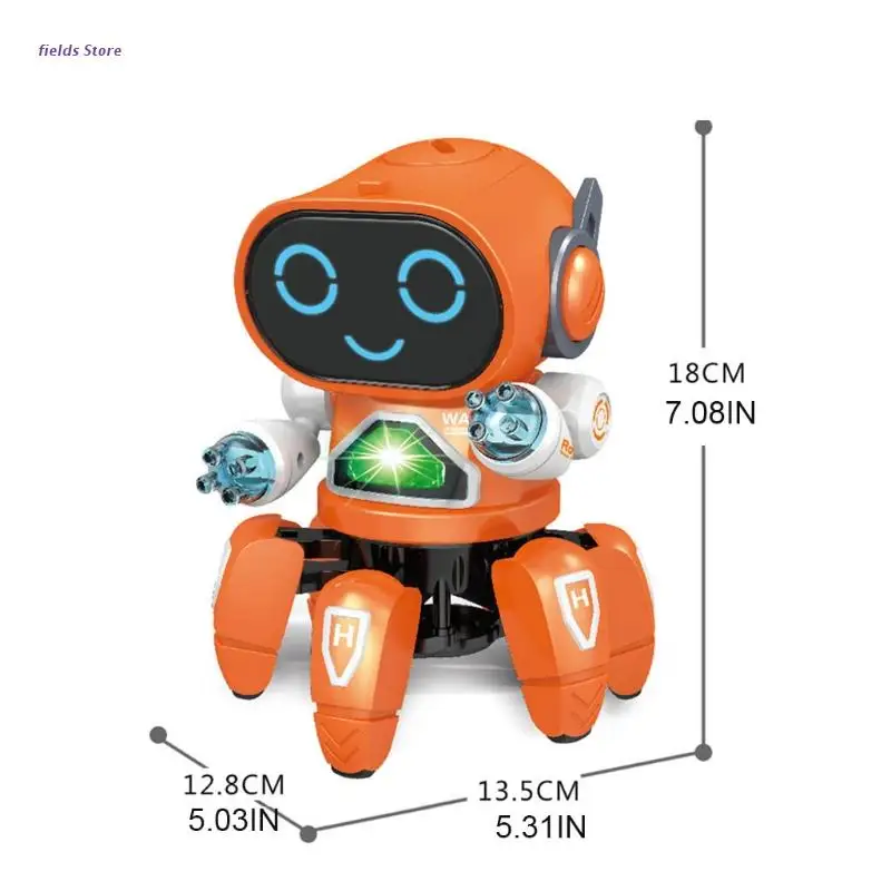 

Musical Baby Toys Dancing Walking Robot for Boys Girls Kids or Toddlers