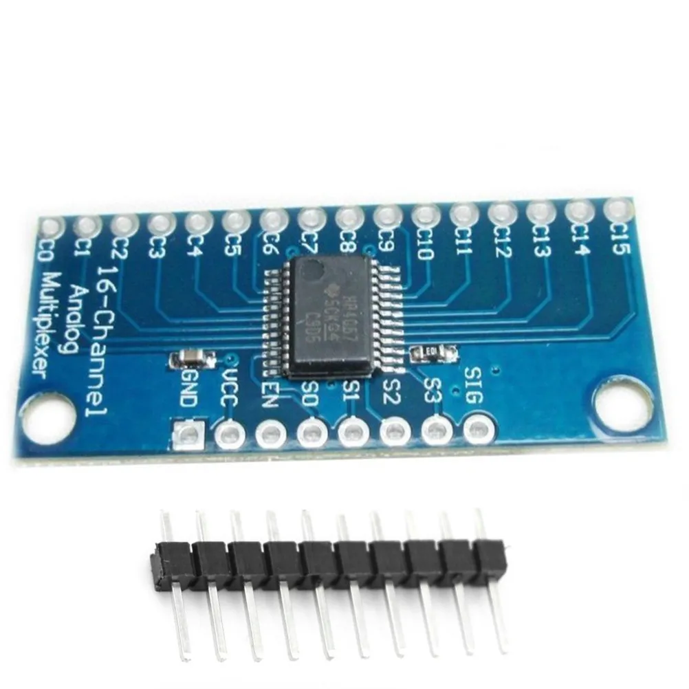 2 шт. 16CH Аналоговый Цифровой MUX Breakout плата CD74HC4067 точный модуль для Arduino |