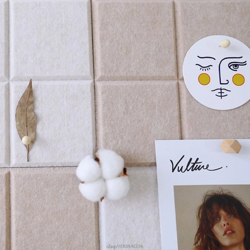 

Nordic Style Felt Background Letter Board Photo Wall Household Message Decoration Craft F26 21 Dropship