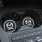 Стайлинг автомобиля, подставка для стакана для воды, Противоскользящий коврик для Mazda 3 6