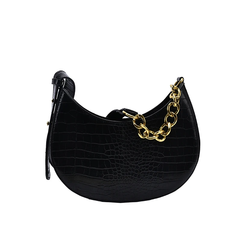 

Half Moon Bags For Women 2020 Designer Lady Armpit Bag Female Solid Color Hand Bag Shoulder Handbags Female Crossbody Bag