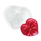 Силиконовая форма в форме сердца-одинарный лук, аксессуары для домашней кухни сделай сам, 3D не липкая противень для мусса, Chocola