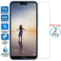 protective tempered glass for huawei p20 lite screen protector on p20lite p20light p 20 20p light safety film huawey huwei hawei