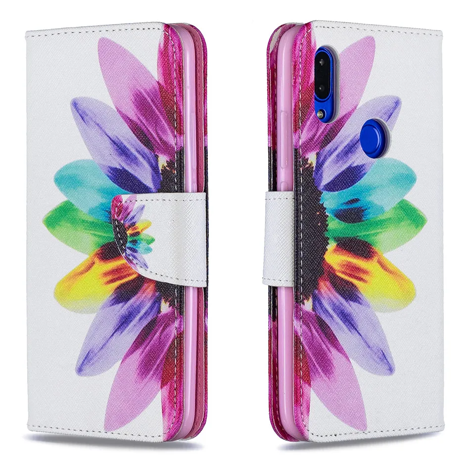 Отличный кожаный чехол-бумажник с откидной крышкой для Xiaomi Redmi 7 Y3 Note 5 6 4X 5A PRO pocophone