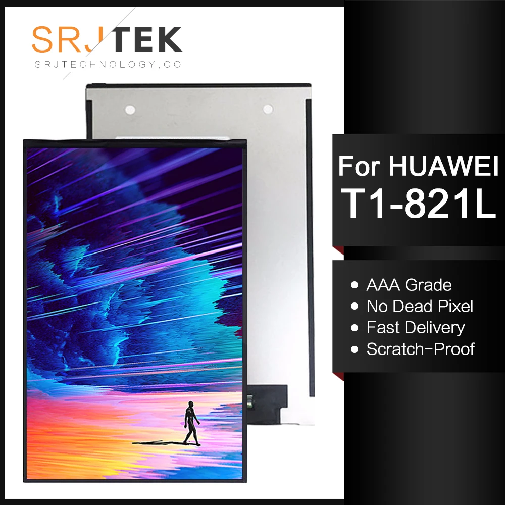 Srjtek 8 ''дюймовых ЖК дисплеев для планшета Huawei T1-821L модуль ЖК-дисплей и
