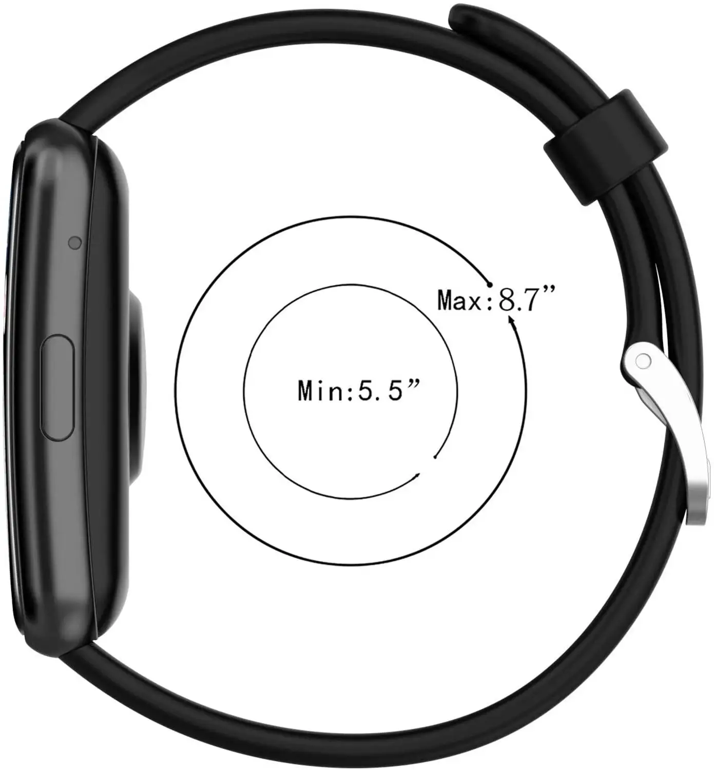 Silicone Band For huawei watch fit strap smart Watch Smartwatch Accessories Wristband Belt bracelet correa huawei watch fit