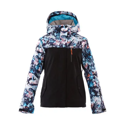 Куртка женская зимняя ветрозащитная водонепроницаемая с капюшоном | Спорт и