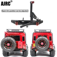 trx 4 defender axial scx10 ii 90046 90047 metal rear bumper can be fitted with spare tires