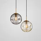 Скандинавский современный стеклянный подвесной светильник, креативный художественный декоративный светодиодный светильник для ресторана, бара, гостиной, кухни, подвесные осветительные приборы