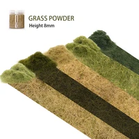 8mm model lawn grass flock powder foliage for railway artificial mini terrain wargame landscape scenery diorama accessories