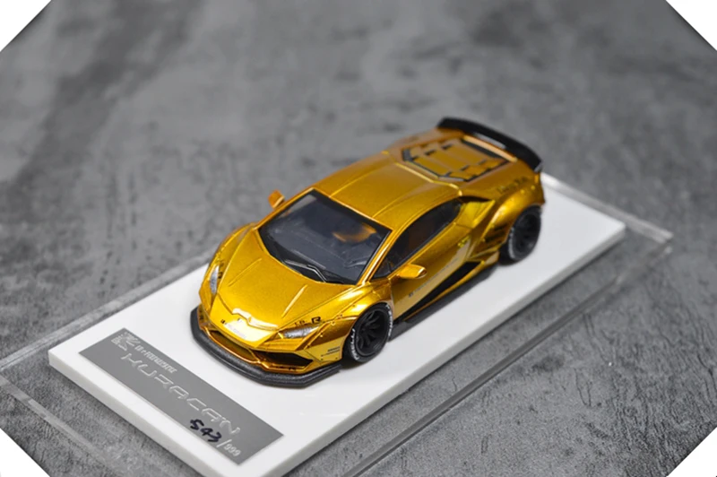 Смола Золото 1: 64 весы LP610 LB Refit модель автомобиля статическое состояние автомобиля изысканное моделирование мужской подарок коллекционная