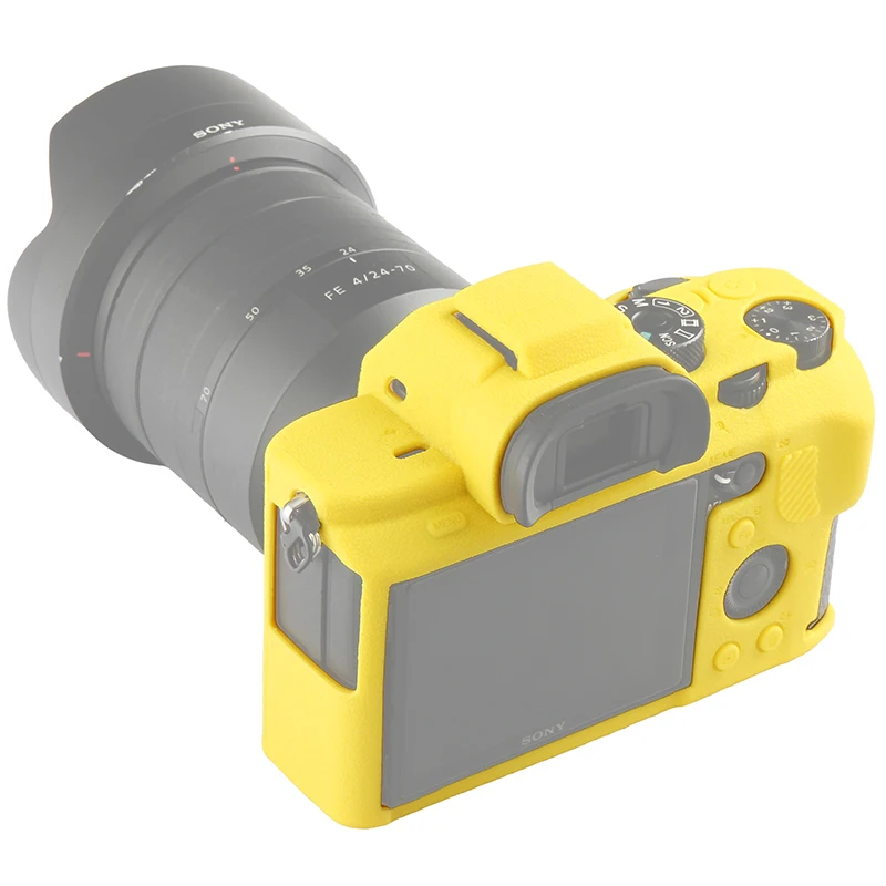 Мягкий силиконовый защитный чехол для камеры Sony a7m2 a7II a7r2 a7rII a7sII a7s2 личи A72 |