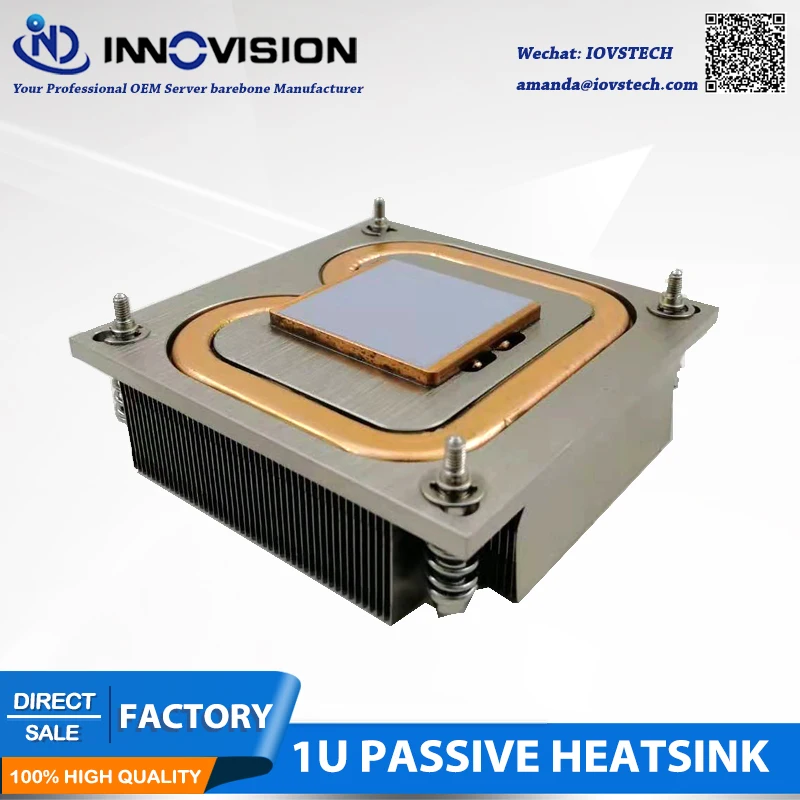 2019 Новый кулер процессора радиатор разъем LGA1366 1356 для сервера 1U 2U | Компьютеры и