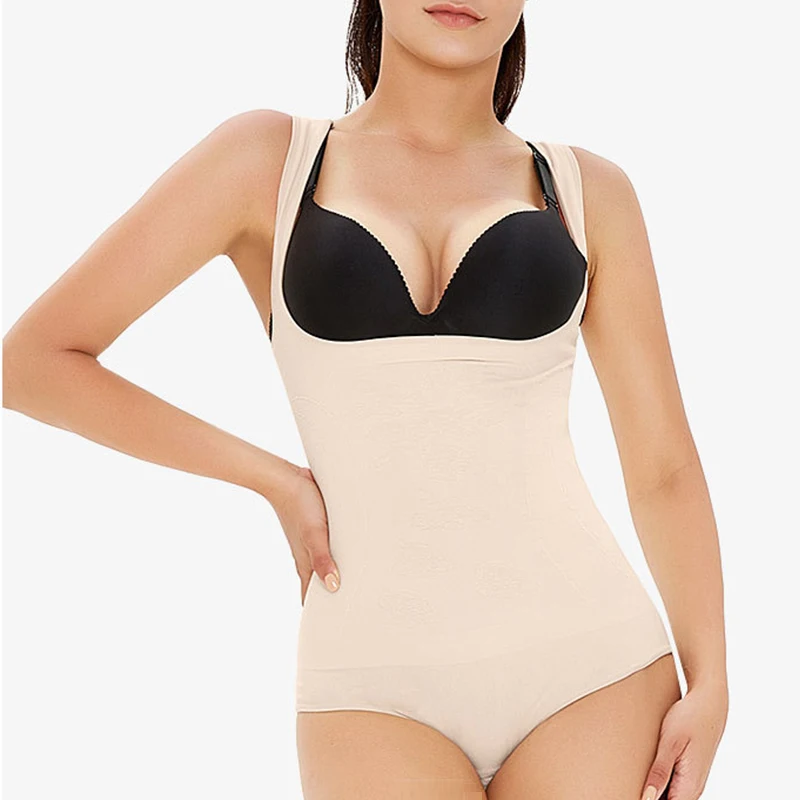 Сексуальное цельное нижнее белье для похудения послеродовое утягивающее