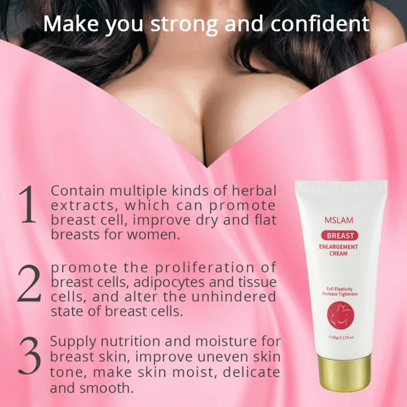 60 г крем для увеличения груди пухлые эффективная Полная эластичность увеличение