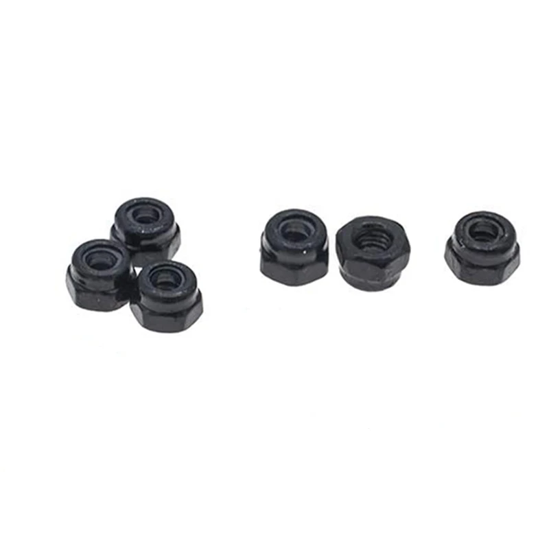 

50Pcs Wheel Lock Nuts M2 Self Tightening for AXIAL SCX24 AXI90081 1/24 RC Crawler Car Truck