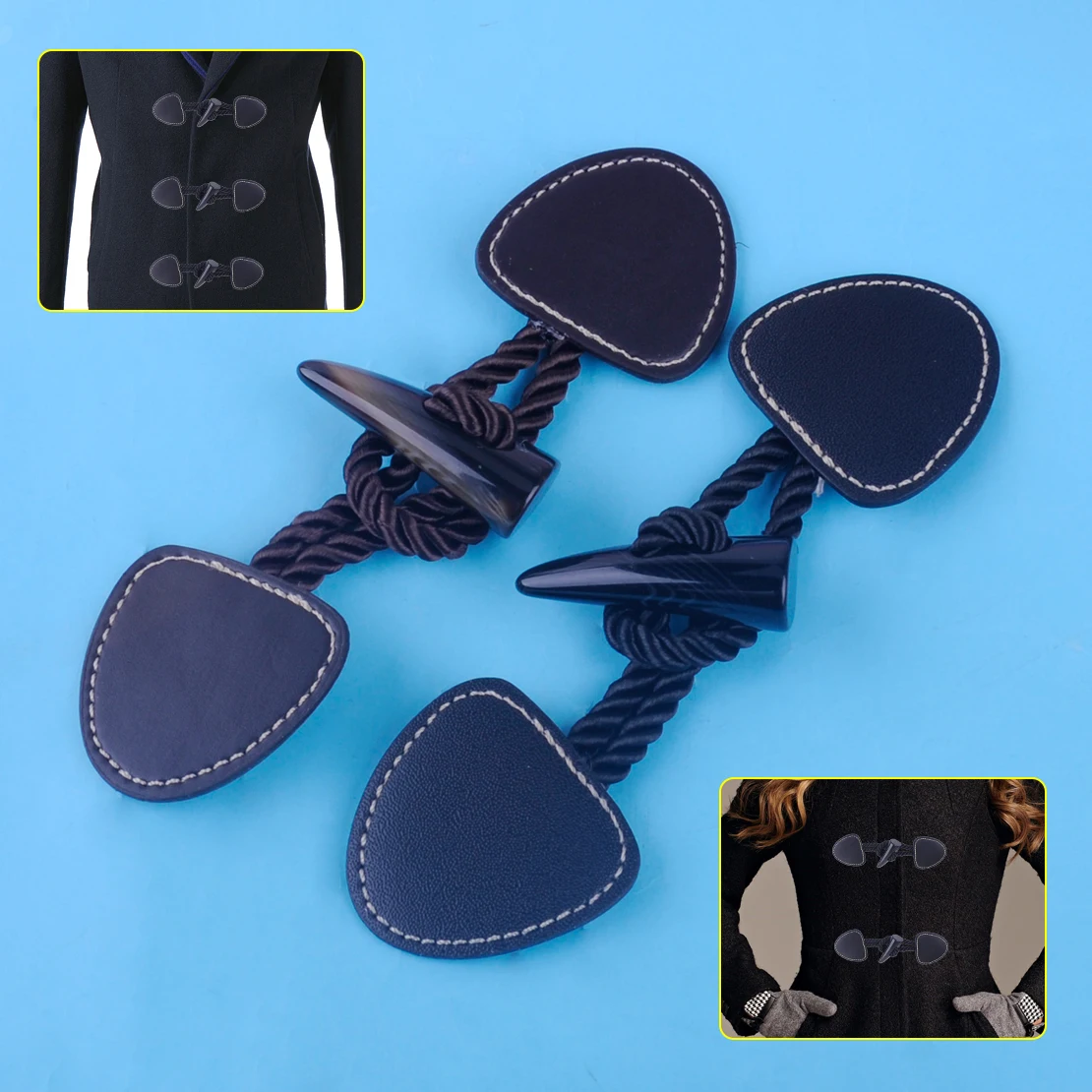 5 комплектов винтажная спортивная куртка из смолы и искусственной кожи с кнопкой