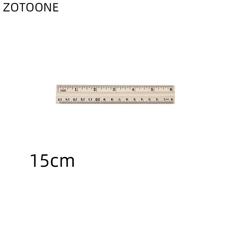 ZOTOONE размеры Великобритании, США, Канады аксессуары для вязания Иглы Калибр дюймов швейная Линейка Инструмент см 2-10 мм Размер измерения швейные инструменты G - Цвет: C15cm