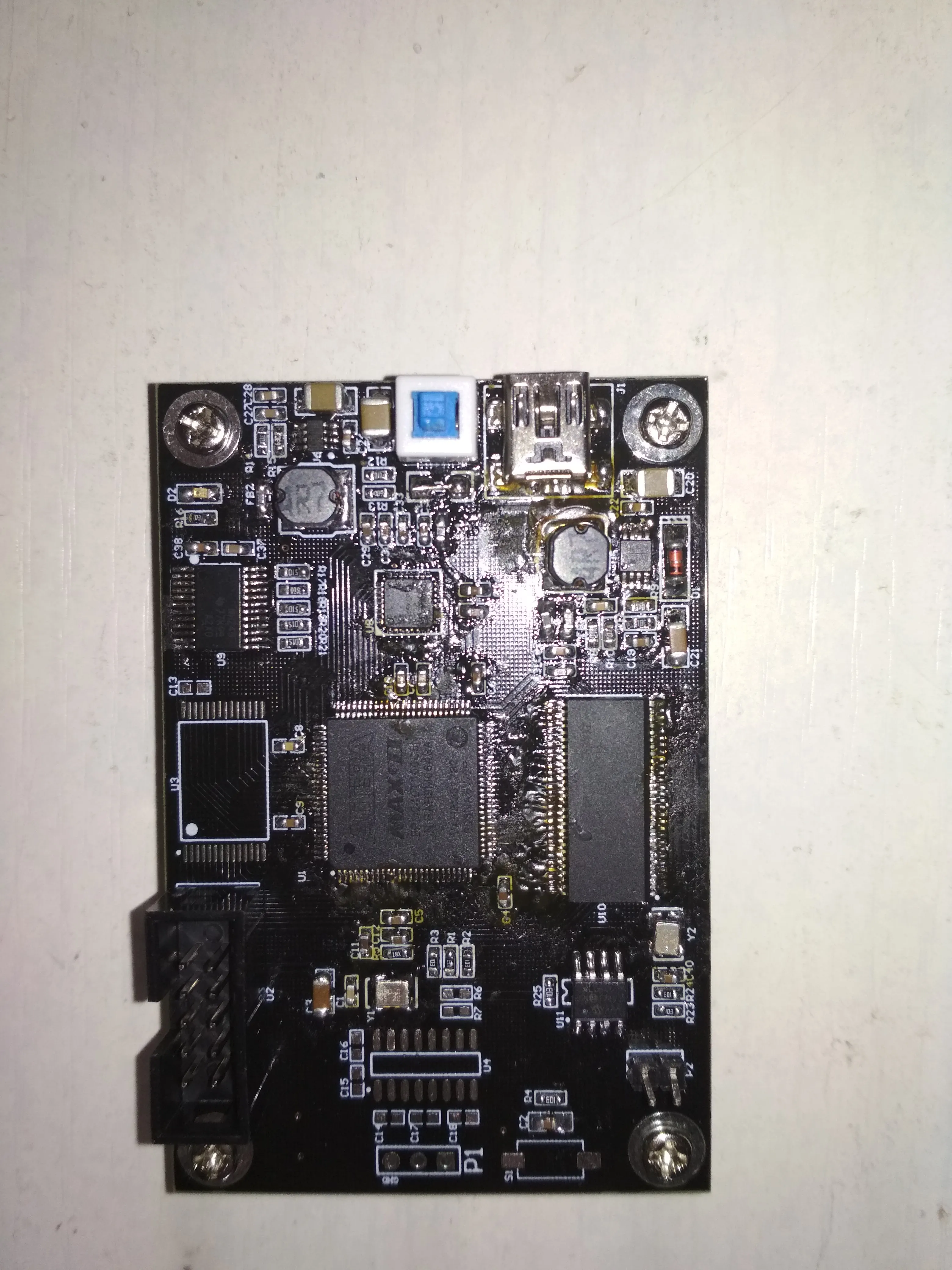 TCD1209 USB линейный массив CCD макетная плата высокоскоростное приобретение верхнего
