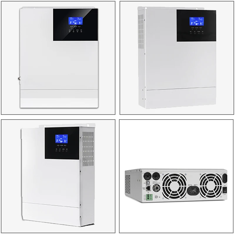 

110VAC Hybrid 3000W All-In-One Solar Inverter DC 24V AC Pure Sine Wave 50/60hz Solar Inversor Max 100A MPPT Charge Controller