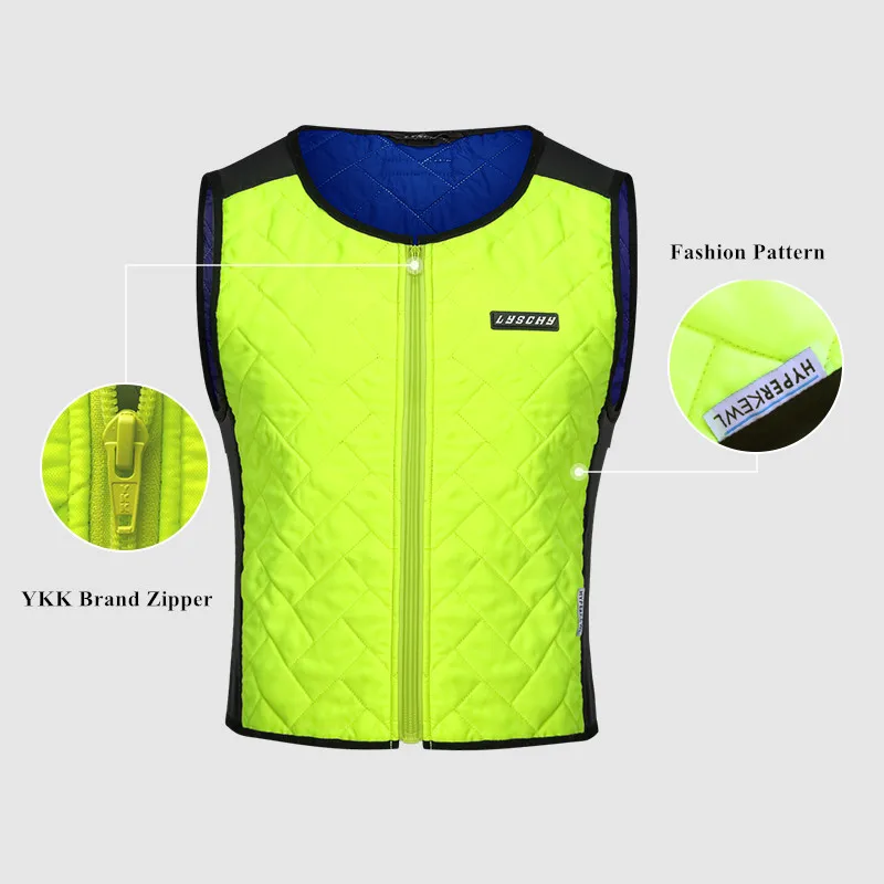 Летняя охлаждающая жилетка для тела мотоциклетная куртка спортивная одежда