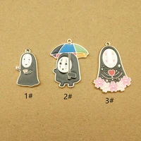 10pcs enamel cartoon charm for jewelry making fashion earring pendant necklace bracelet accessories diy finding craft supplies