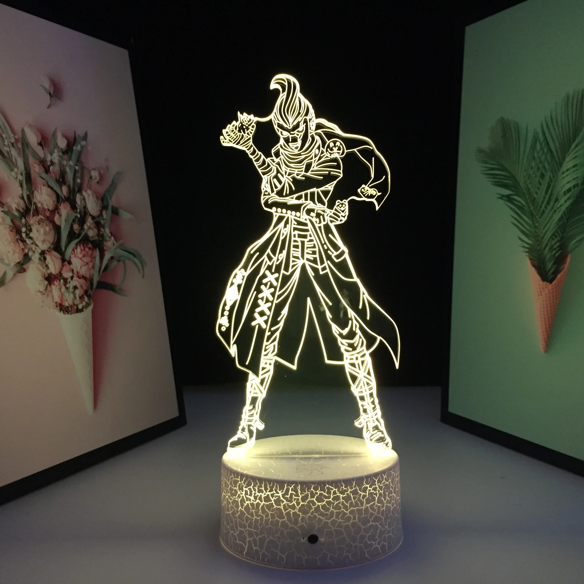 3D светодиодный ночсветильник Danganronpa фигурка гундхам Танака лампа для спальни