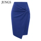 Длинная юбка для женщин Новый стиль сексуальное миди элегантная юбка карандаш Женская однотонная расцветка, модная повседневная юбка летние женские юбки-карандаш