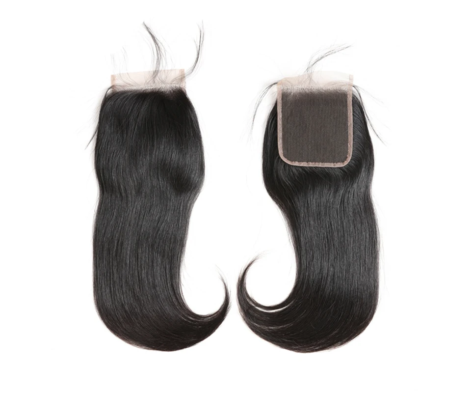 Ali queen hair HD прозрачный 4x4 закрытие шнурка бразильские Прямые Remy человеческие волосы натуральный цвет 1"-20" Экстра про. Соотношение 10А