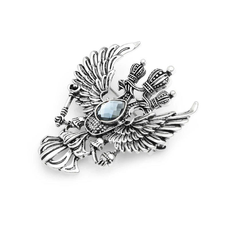 Wuli & baby винтажный Орел значок брошь на булавке для женщин и мужчин металлическая