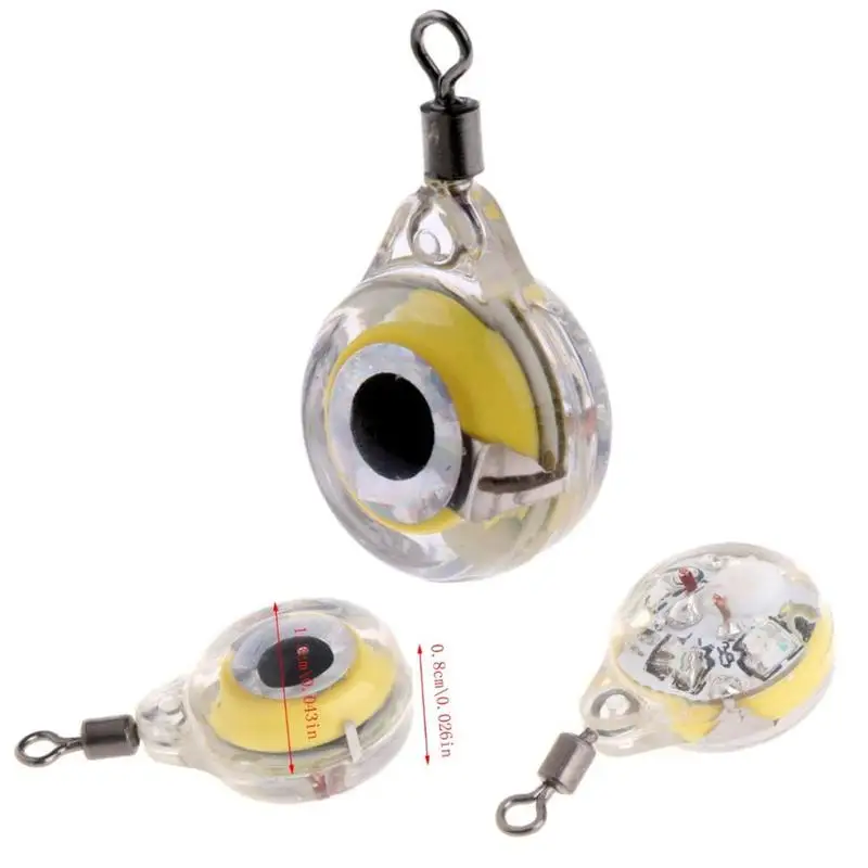 Luya фальшивая приманка светящаяся светодиодная подводная рыболовная лампа