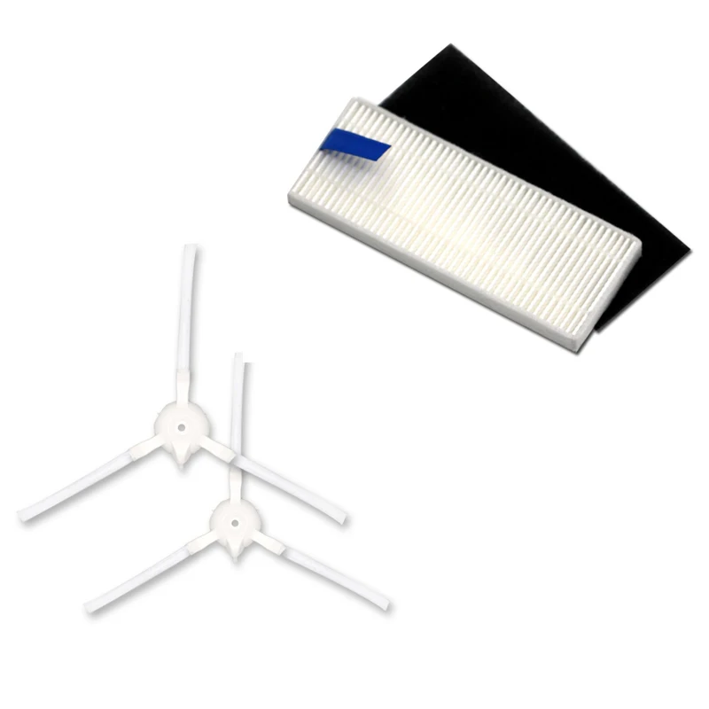 

Side Brushes Filter Screen Replacement for 360 S6 HEPA Filters Cleaning Brush Accessories Sweeping Robot Vacuum Cleaner Parts