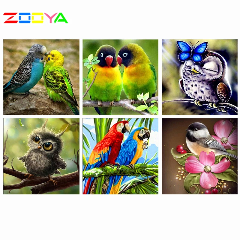 Zooya 5D Сделай Сам Алмазная вышивка распродажа птицы алмазная живопись крестиком
