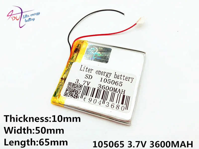 Лучший бренд батареи Бесплатная доставка Большая емкость 3 7 V перезаряжаемые Gps