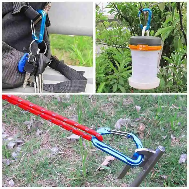 

Outdoor Climbing Quick Hanging Spring Hook Mountaineering Buckle Safety Hanging Q1O3