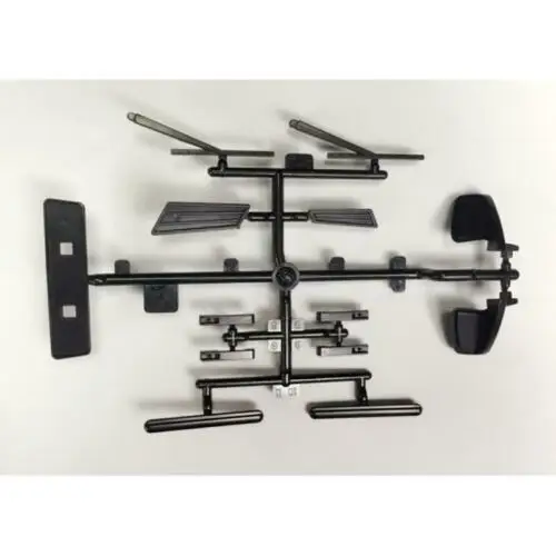 

1/10 RC Rock Crawler Car Model Scale Rearview Mirror Windshield Wiper for Benz G500 TH15043-SMT2