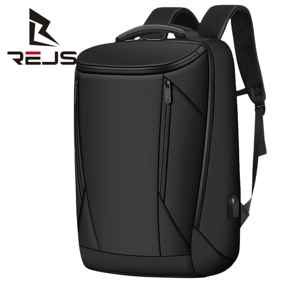 

REJS LANGT Casual Backpack with Charging 15.6 In Laptop Backpack Men Large Capacity Waterproof Business Travel Bag Mochila