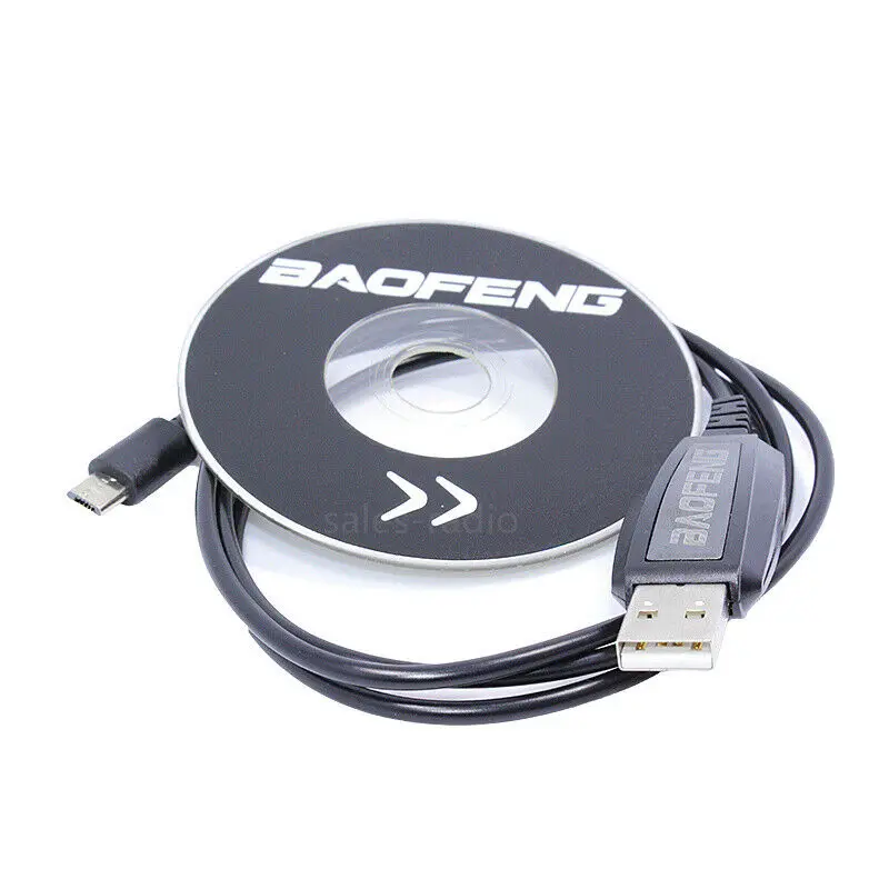 

USB-кабель для программирования и CD-драйвер для рации BaoFeng BF-T1