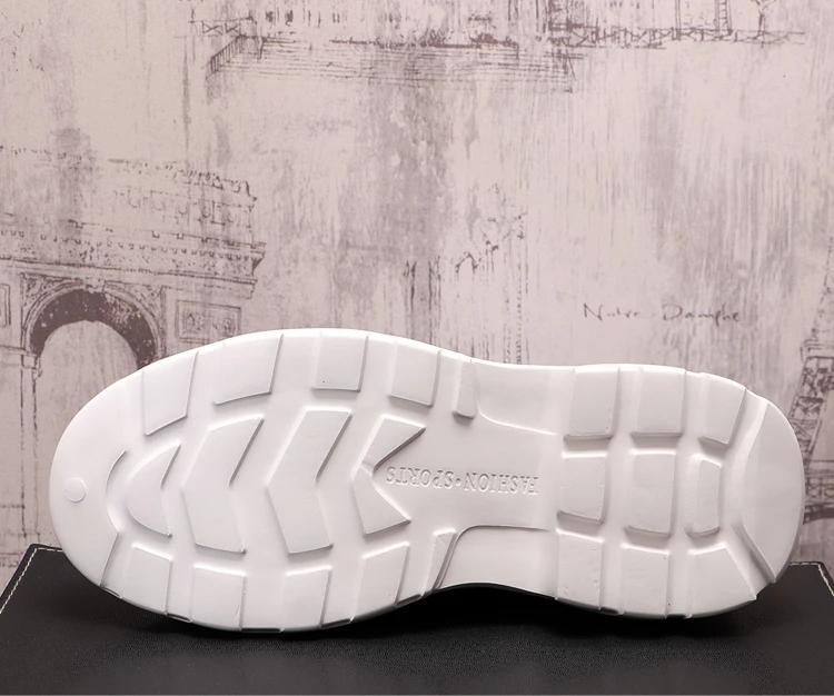 spesifikasi Sepatu Top Tinggi Pria Sepatu Kasual Kulit Putih Sepatu Bot Pergelangan Kaki Hip Hop Sneakers Mewah Desain Punk Zapatillas Hombre