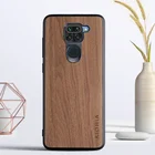 Винтажный чехол для Xiaomi Redmi Note 9, мягкий ТПУ, Жесткий Чехол из поликарбоната и ПУ кожи, чехлы, чехлы