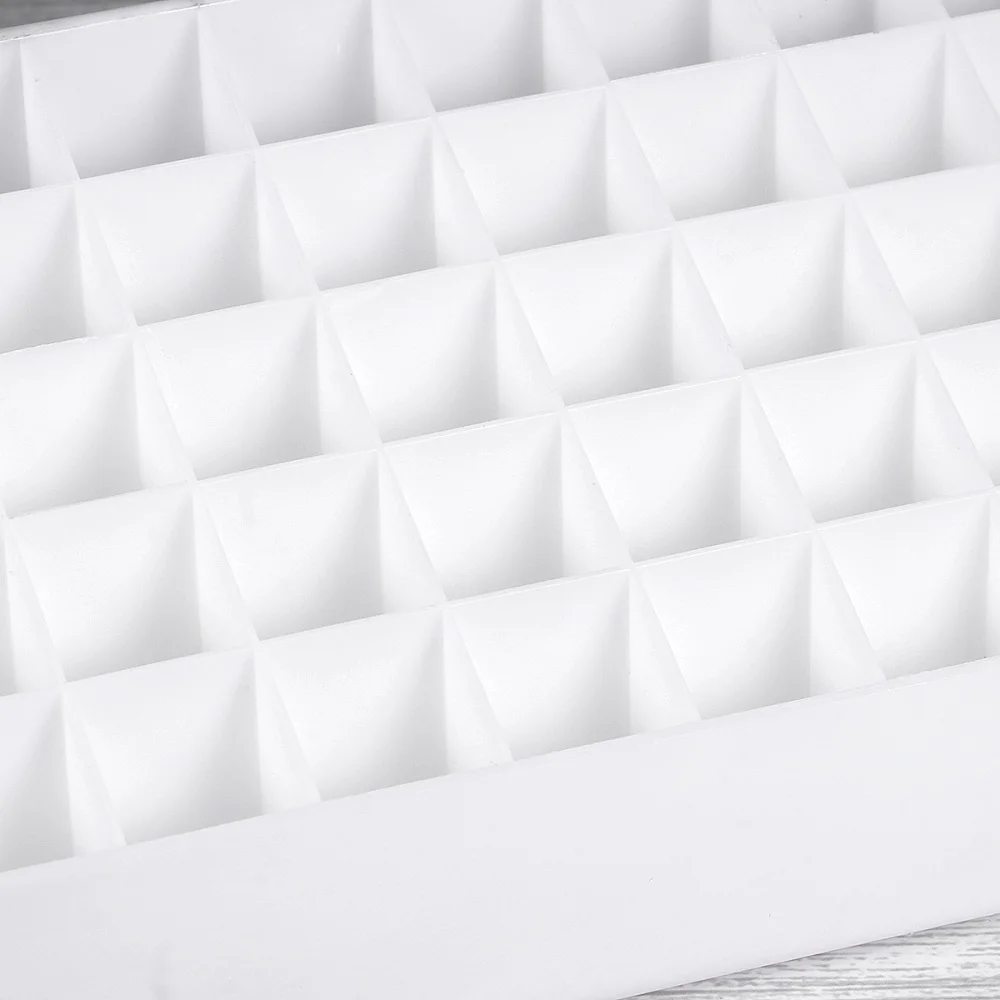 

40 Slots Lipstick Storage Box Creative Lipstick Jewelry Storage Holder Makeup Desk Organizer for Home Shop (Black)