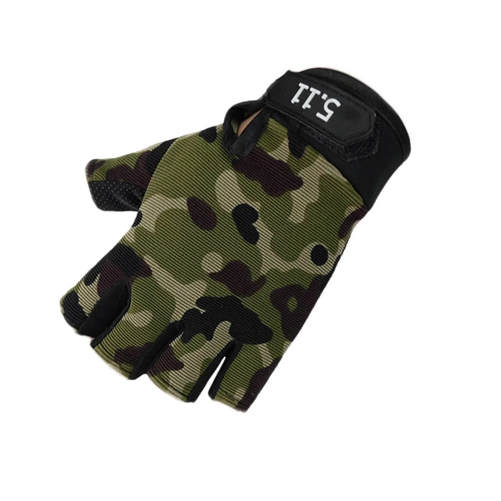 

Anti-skid Half Finger Gym Gloves Body Building Training Wrist Glove for Dumbbell Fitness Exercise Weightlifting