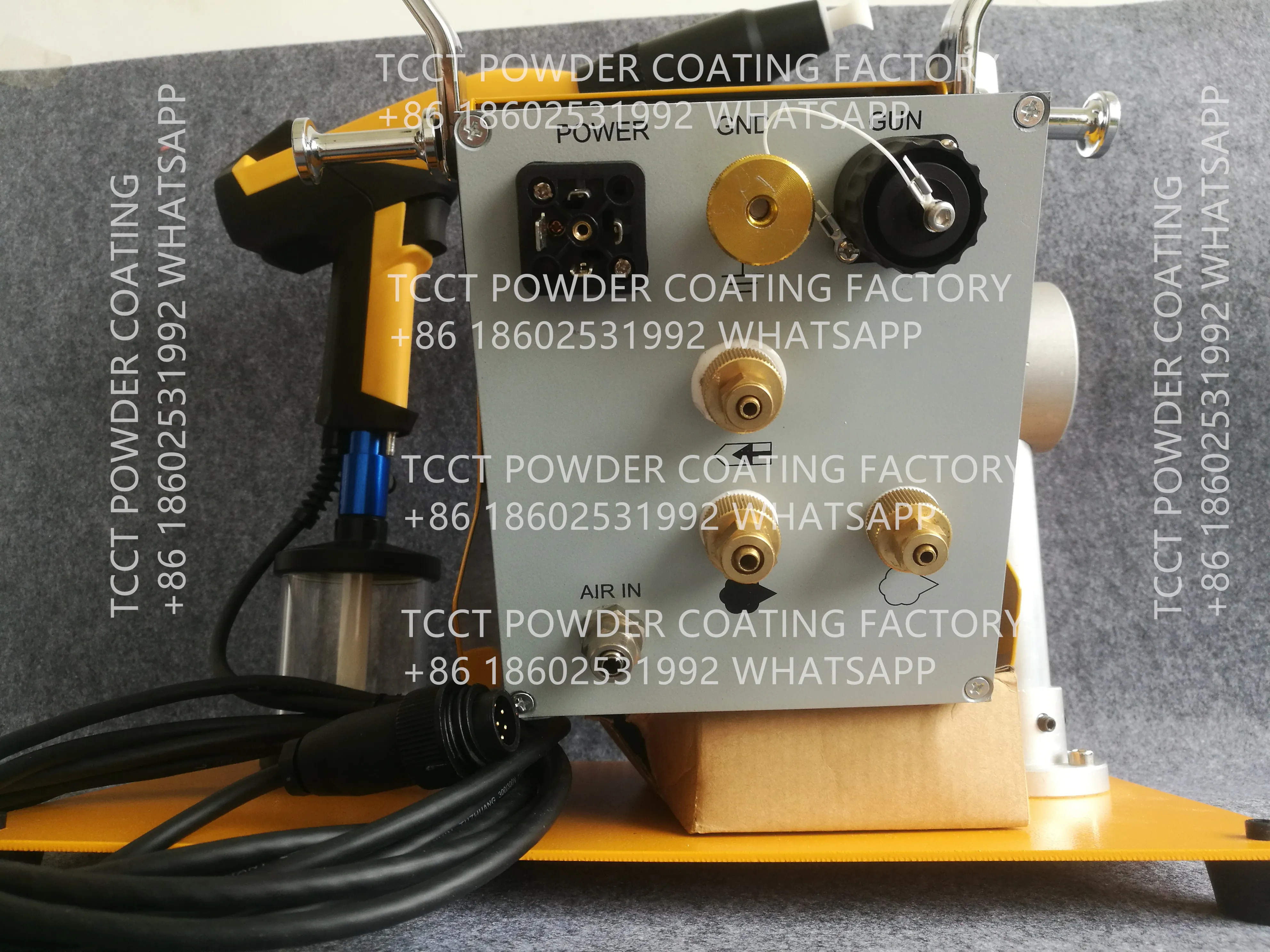 Портативная Электростатическая Машина для нанесения порошкового покрытия