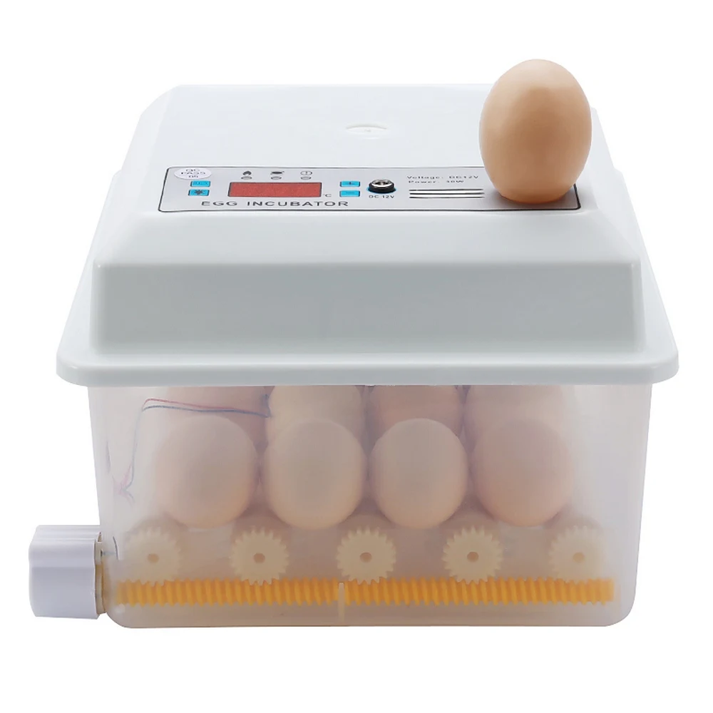 16 Eggs Incubator Household Double Power Intelligent Egg Hatchers for Chicken Duck Goose Pigeon Bird Quail Incubator Automatic