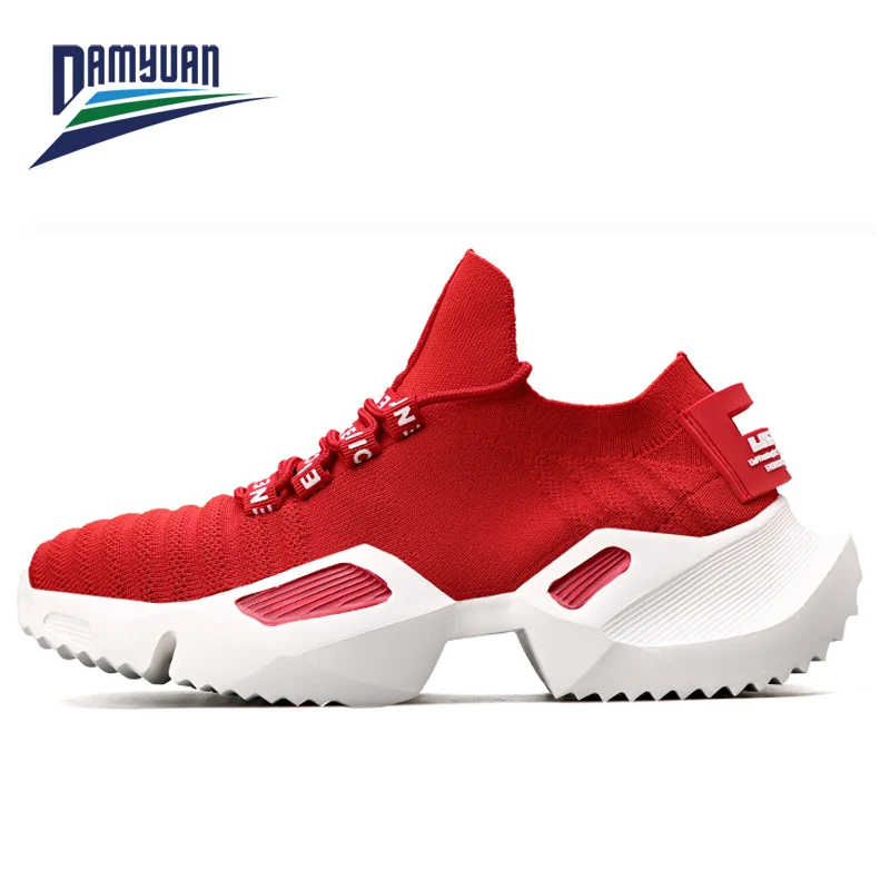 Men's Casual Shoes for Man Sneakers Durable Outsole Trainer Zapatillas Deportivas Hombre Fashion Sport Running Shoes Plus SIZE