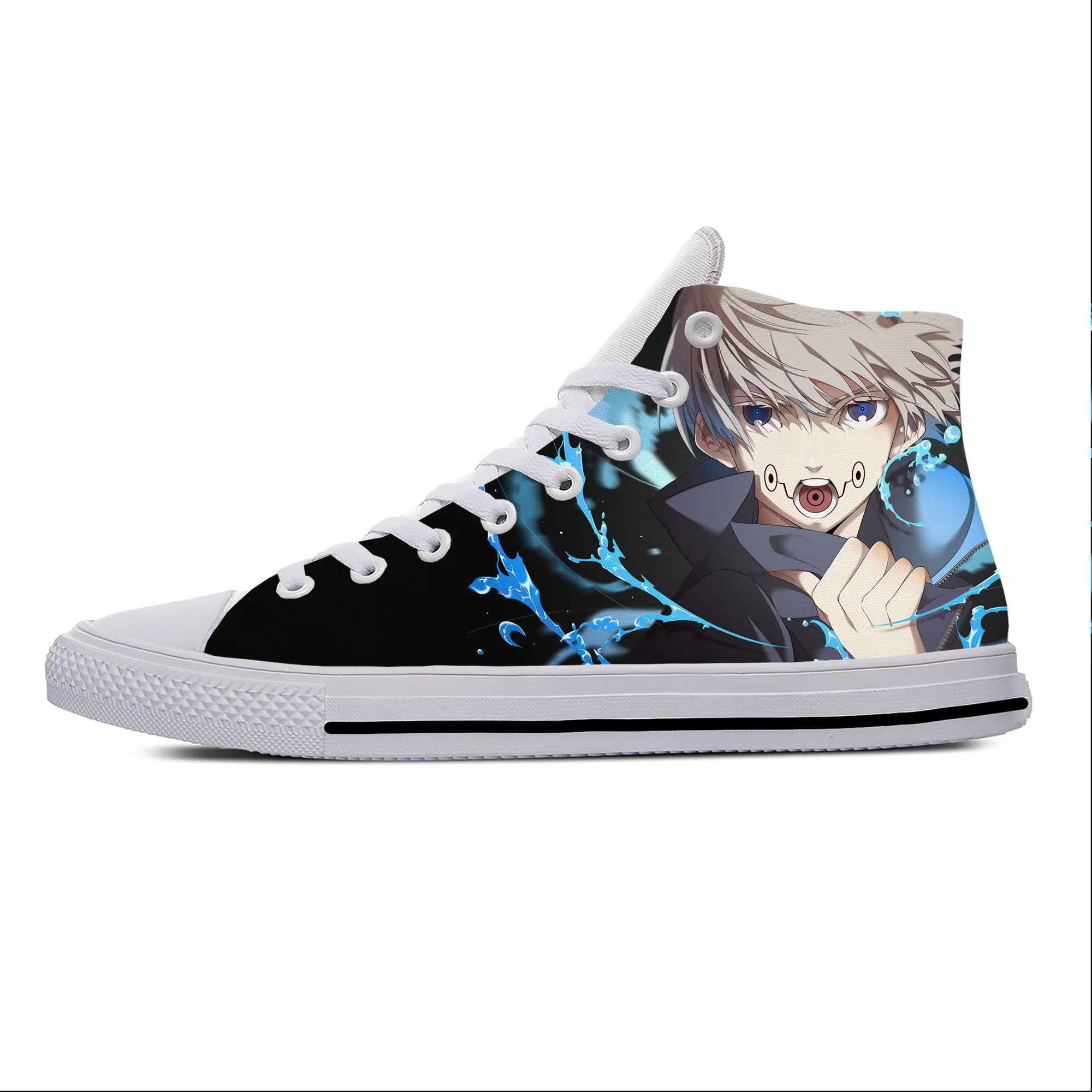 

Japanese Anime Manga Jujutsu Kaisen Inumaki Toge Casual Cloth Shoes High Top Lightweight Breathable 3D Print Men Women Sneakers