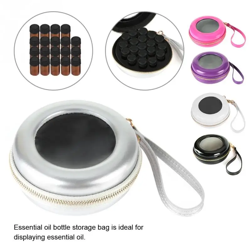 19 отделений 2 мл эфирные масла для переноски Портативный Держатель Прочный PU