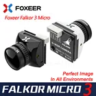 Foxeer Falkor Micro 3 камера 1200TVL FPV 16:94:3 PALNTSC переключаемая CMOS 13 GWDR камера Радиоуправляемый гоночный Дрон Всепогодная камера